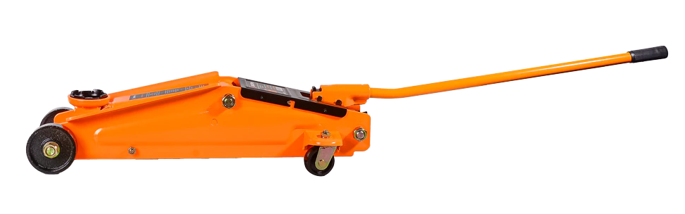 Домкрат автомобильный гидравлический подкатной Вихрь (3 т, 135-435 мм)