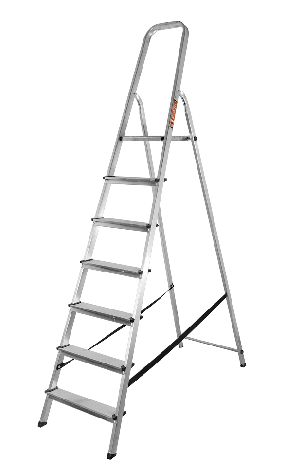Стремянка алюминиевая Вихрь СА 1х7