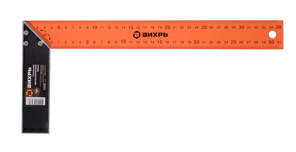 Угольник металлический Вихрь 350 мм (73/11/3/5)
