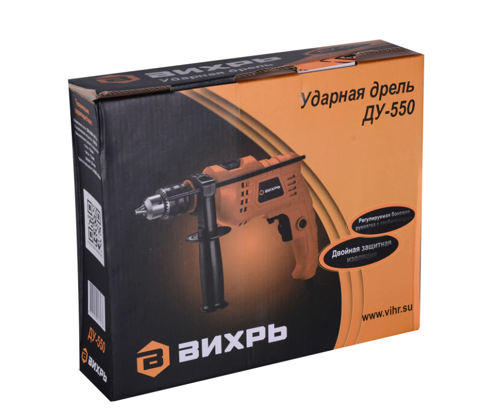 Дрель ударная Вихрь ДУ-550