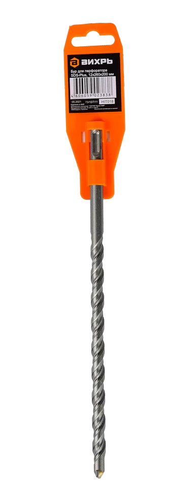 Бур по бетону Вихрь 12x260x200