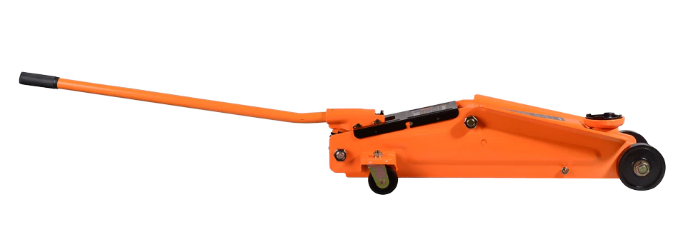 Домкрат автомобильный гидравлический подкатной Вихрь (3 т, 135-435 мм)