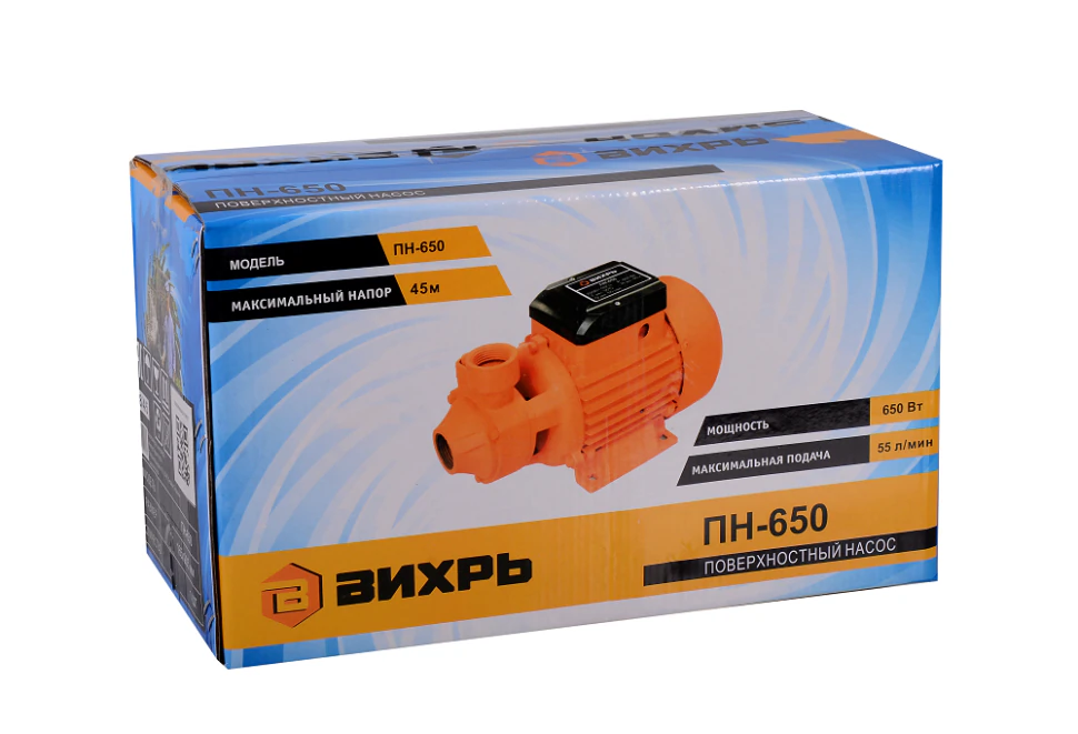 Поверхностный насос Вихрь ПН-650
