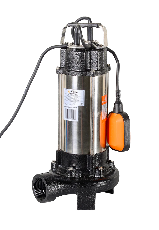 Фекальный насос Вихрь ФН-2200Л с измельчителем