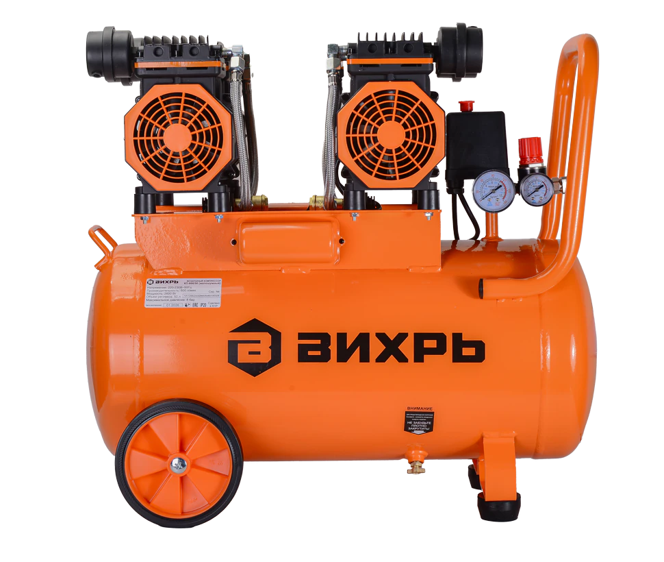 Компрессор Вихрь КП-600/50 (малошумный)